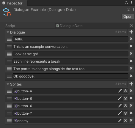 Dialogue system example 2